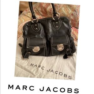 Marc Jacobs pocket satchel- black